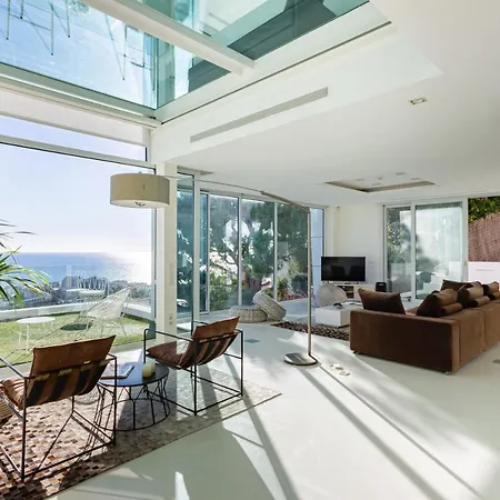 וילה Bianca Amaizing View Design 10 Min Walk From Beaches *