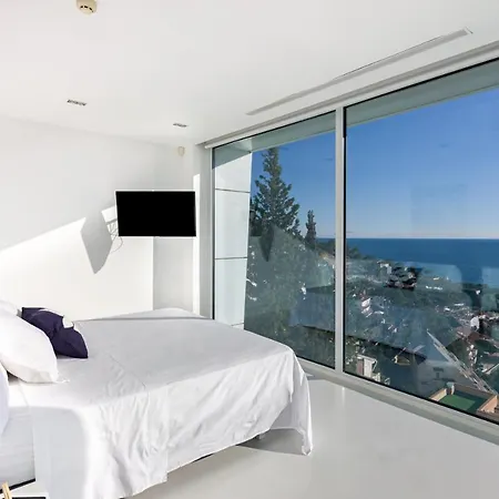 וילה Bianca Amaizing View Design 10 Min Walk From Beaches סיטגס