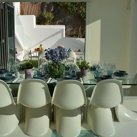 Villa Bianca Amaizing View Design 10 Min Walk From Beaches Sitges